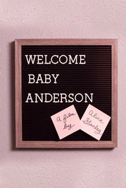 Welcome Baby Anderson