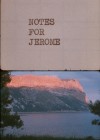 Notes for Jerome